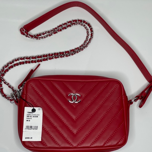 CHANEL Accessories - Red Chanel Bag